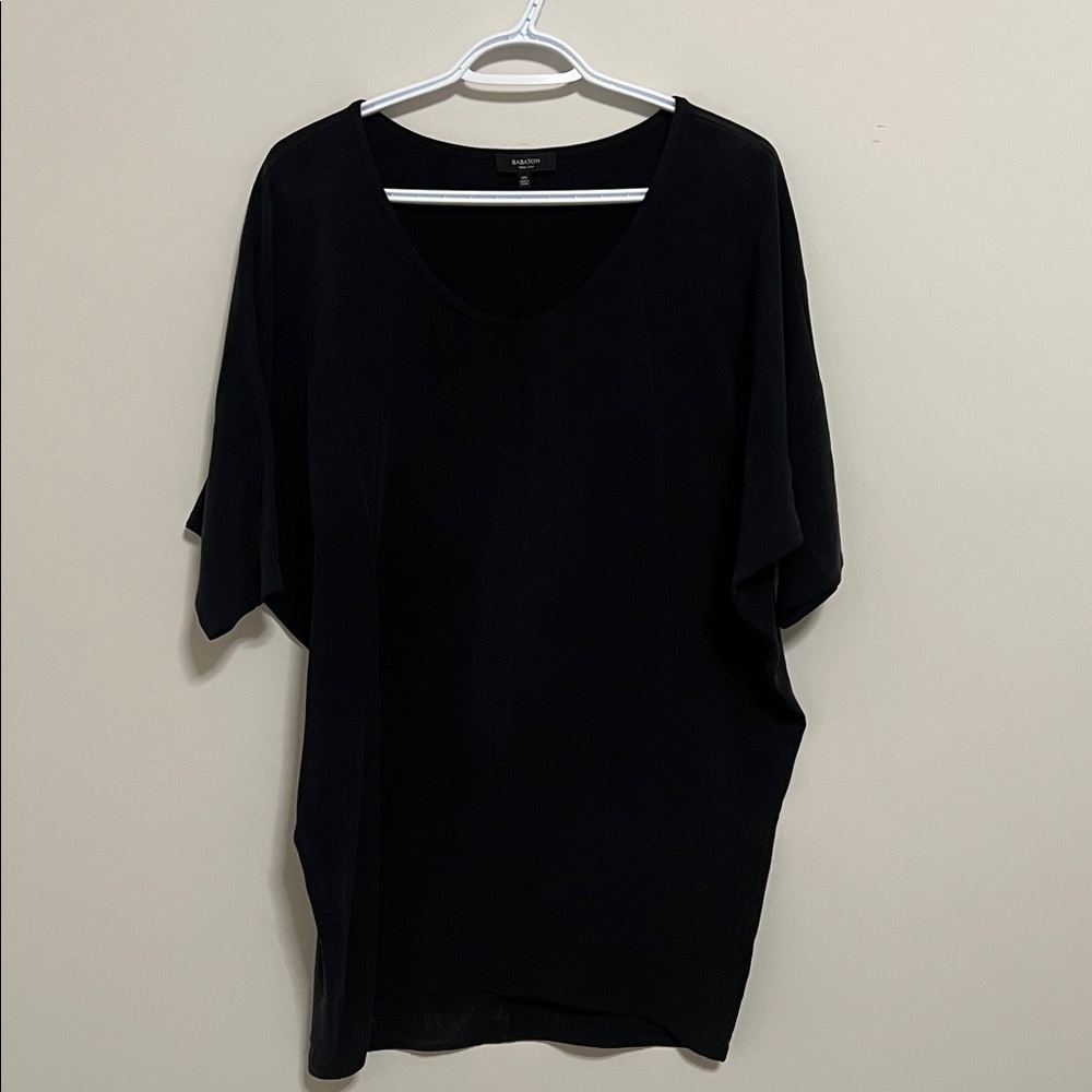 Babaton Black Short Sleeve Top